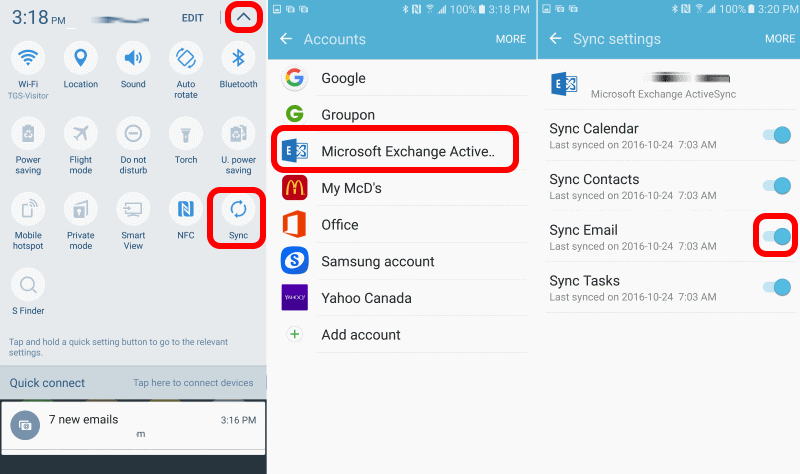 I cant access my Yahoo email account through the Samsung Email app