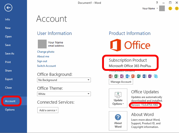 upgrade to microsoft office 2016