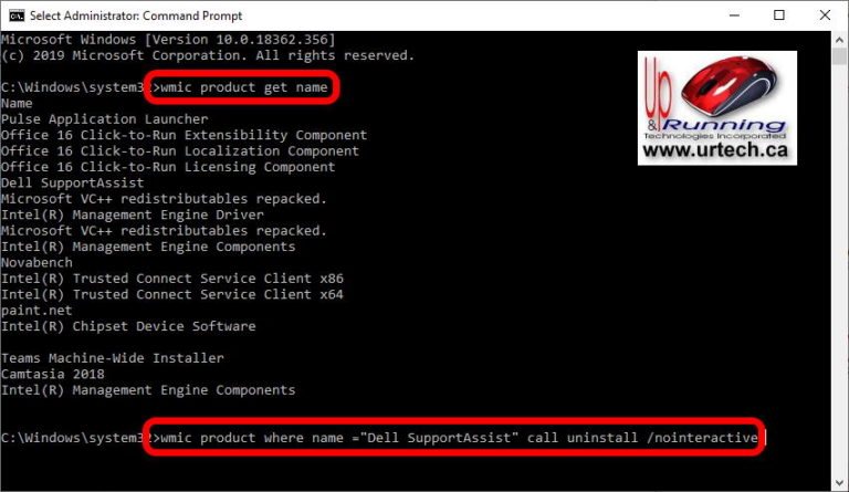 SOLVED: Command Line To Uninstall Software EXE’s Or .MSI’s – Up ...