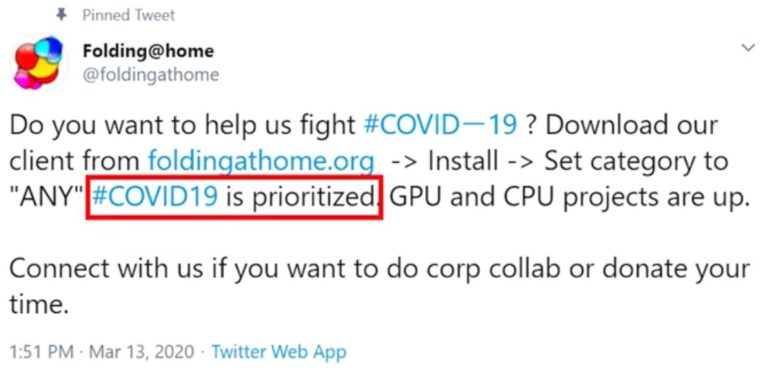 folding@home covid19