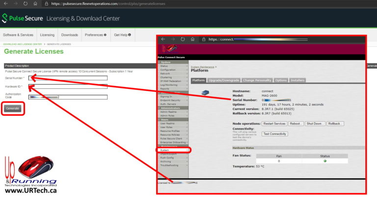 pulse secure licensing 9 b