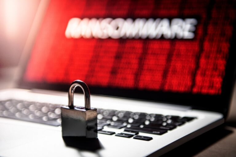 ransomware lock laptop