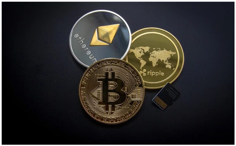 bitcoin ethereum ripple coins SD card