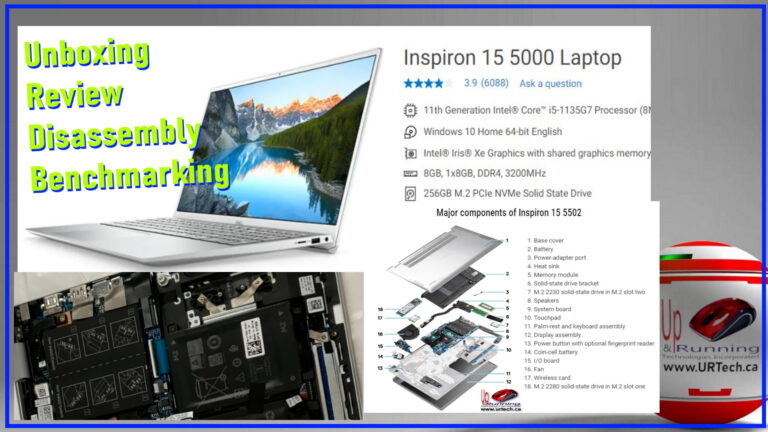 dell inspiron 15 5000 5502 unboxing disassembly review benchmarking