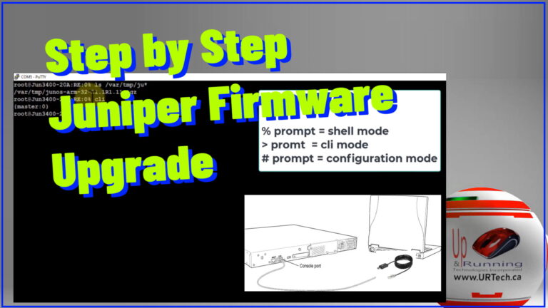 Step by Step Juniper Firmware Upgrade