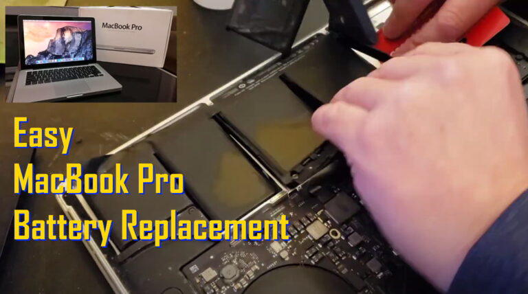 Easy MacBook Pro Battery Replacement