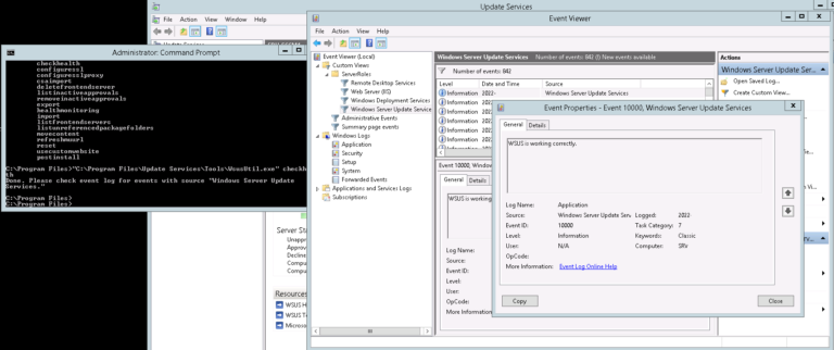 How To Check If WSUS Is Functioning Properly