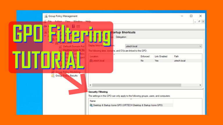 GPO Filtering Tutorial