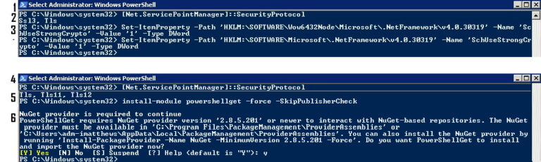 Install Nuget Package Powershell Unable To Download From Uri