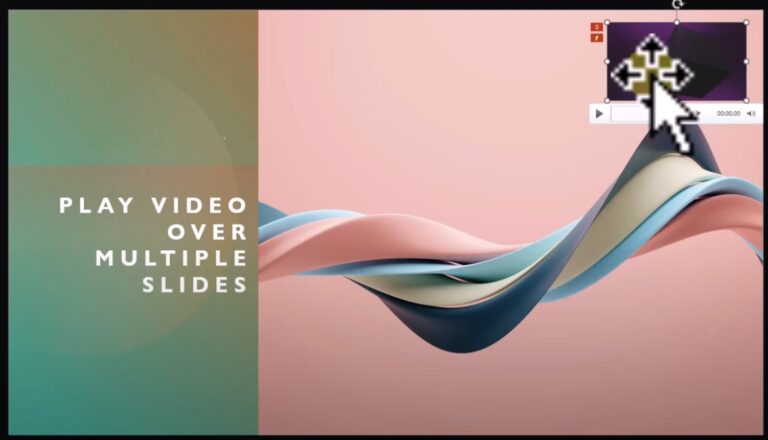 Play Video Over Multiple Slides in PowerPoint