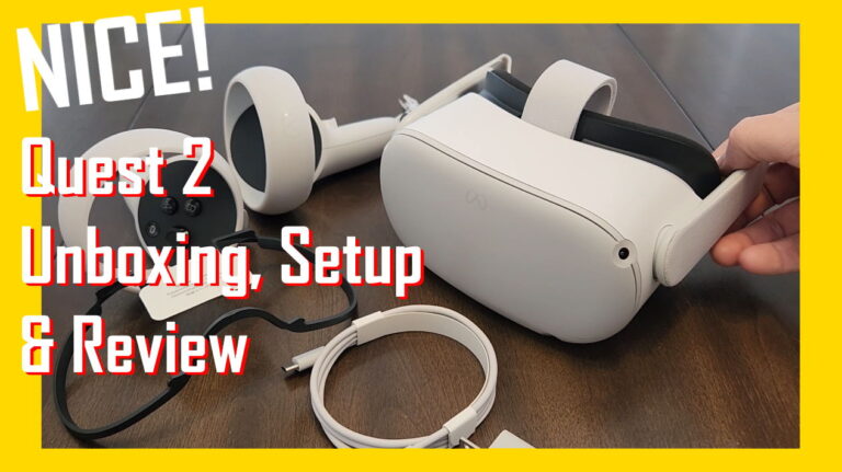 Quest 2 Unboxing Setup Review