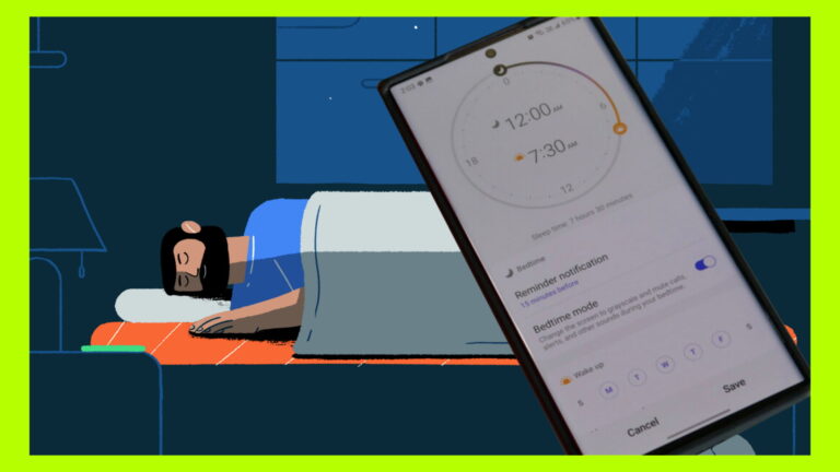 samsung android bedtime sleep mode