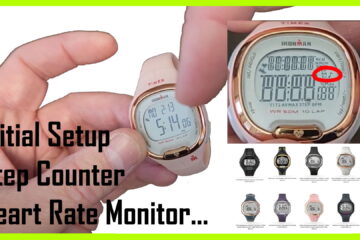 timex ironman setup step counter heart rate