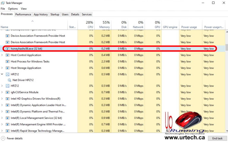 what is honeyhashx86 exe