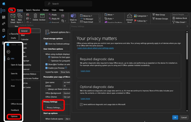 SOLVED: Microsoft Office Outlook Privacy Settings Explained – Up ...