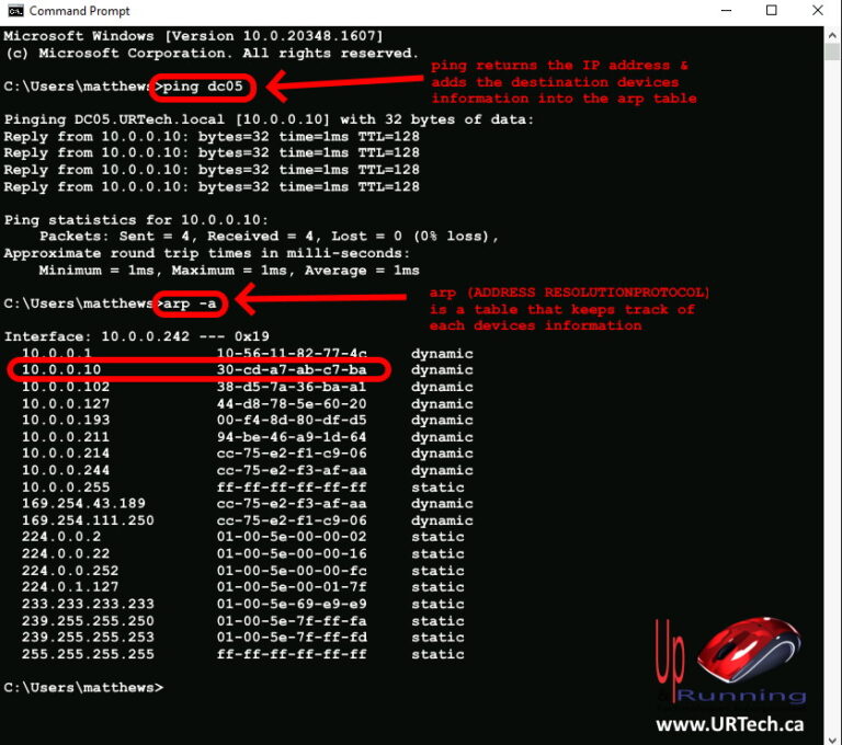 fastest way to find a devices MAC address using PING