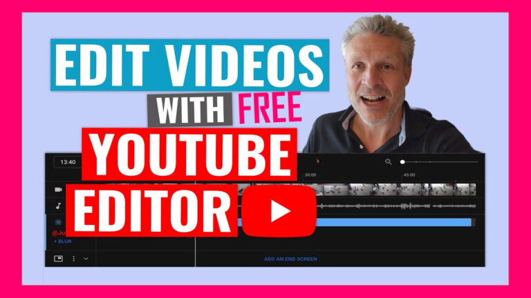 how to edit youtube videos online for free