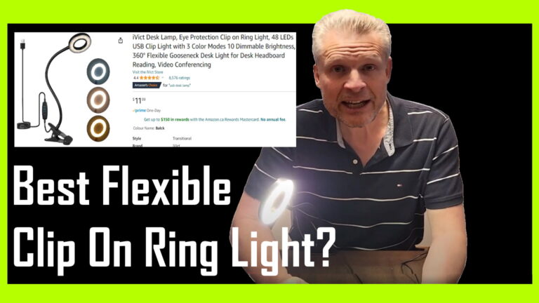 best cheap flexible clip on ring light