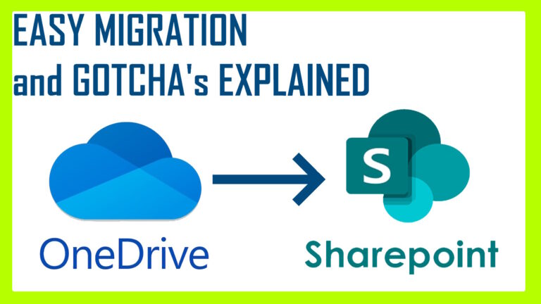 onedrive to sharepoint