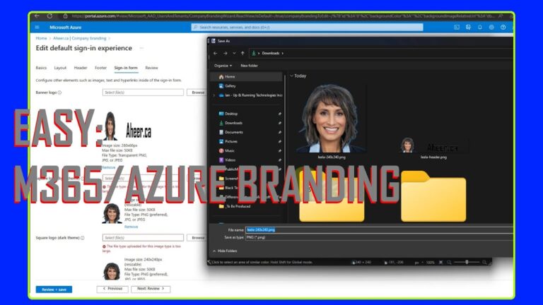 Microsoft 365 and Microsoft Azure Corporate Branding