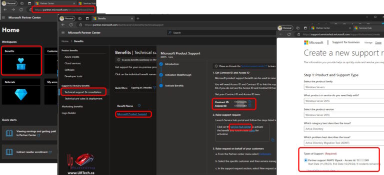 How a Microsoft Partner Can Open a New Technical Support Case