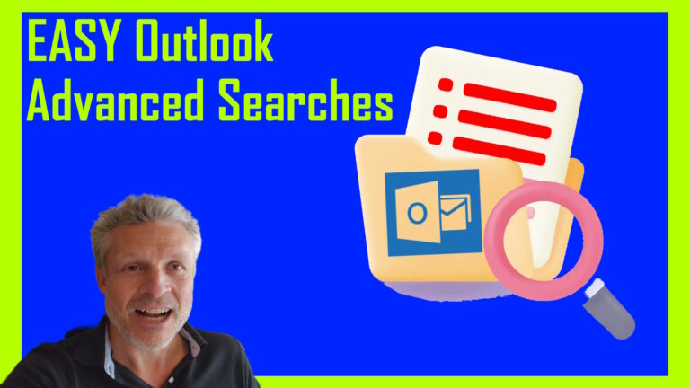 easy advanced searches in microsoft Outlook