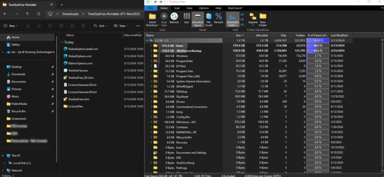 treesize portable download