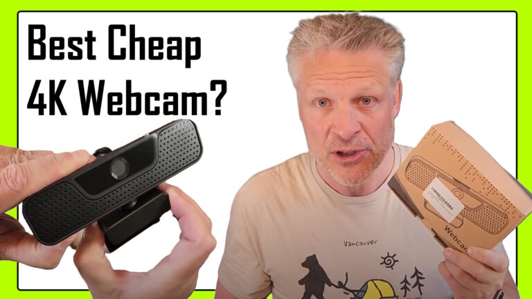 best cheap 4k webcam Eickmo 4K Webcam Review