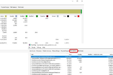 HOW TO SEE EVERYTHING USING MEMORY-rammap-sysinternals