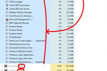 Number Beside a Users Name Mean in Windows Task Manager Users Tab