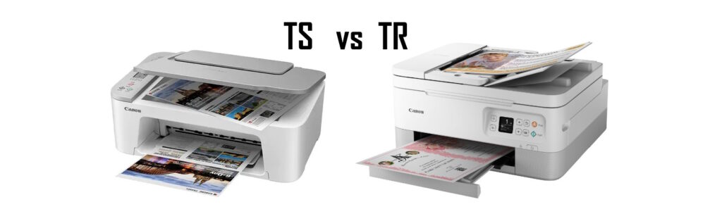 canon pixma ts vs tr