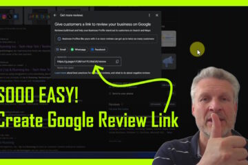 how to create a google review link