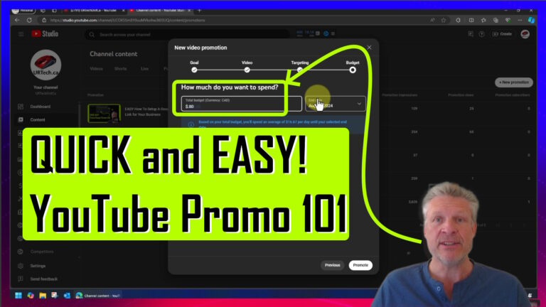 youtube promotion tutorial