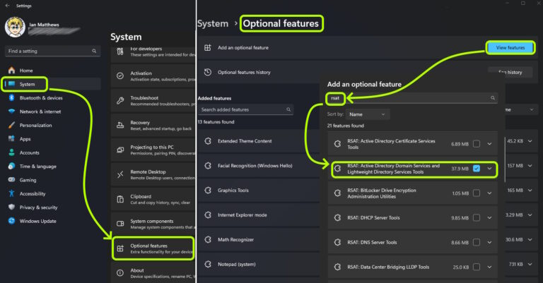 How To Install RSAT Tools On Window 11