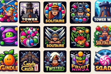 Tower War Solitaire Candy Crush Saga Twisted Tangle FreeCell Solitaire Fruit Ninja