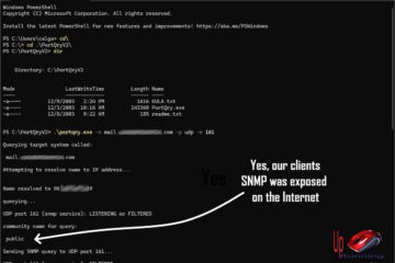 how to determine if SNMP is open to the internet